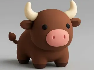 cute bull
