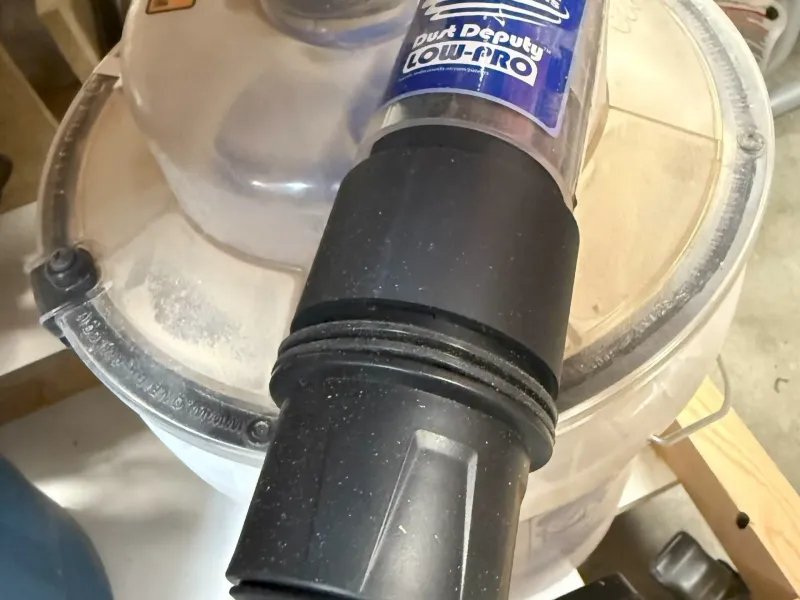 Adaptador de manguera Hercules a 2.25" para usar la manguera en 2.25