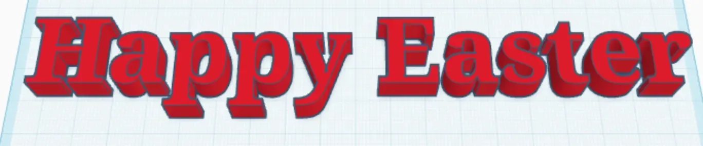 Happy Easter Letters