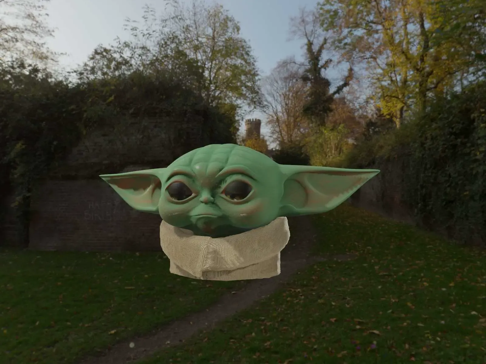 Star Wars Baby Yoda aka Grogu for 3d Print
