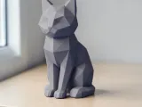 Low poly cat-0