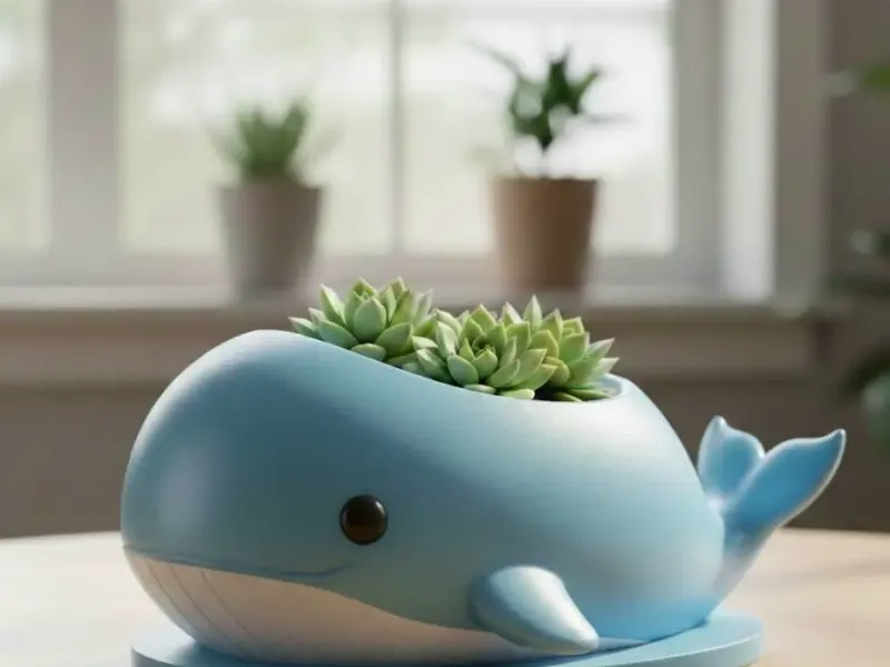 Exclusive Color Edition Whale Planter!