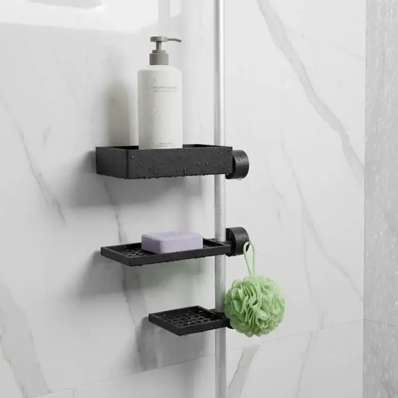 Set of 3 shower shelves Korek -MOKA Design