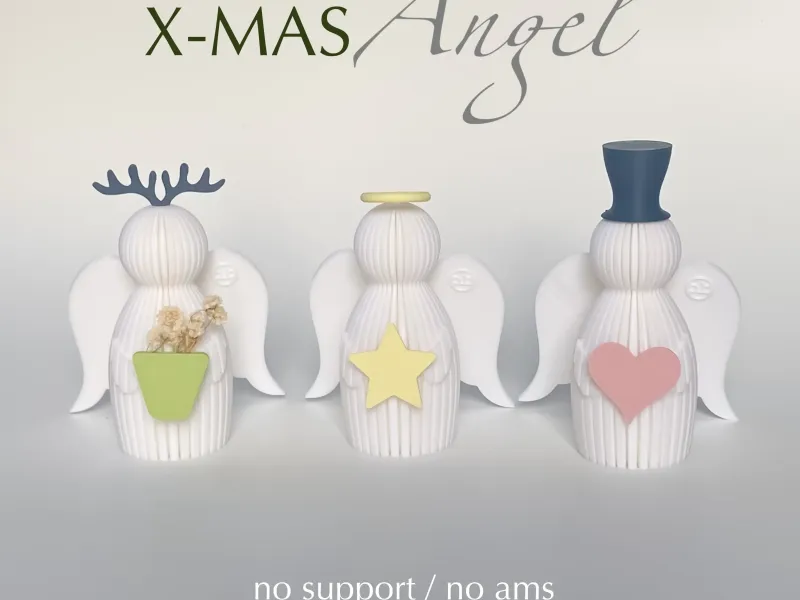 Anjo de Natal com Pingentes SEM SUPORTE/ SEM AMS