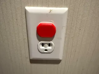 outlet cover plug