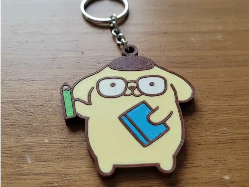 kEYCHAIN POMPOMPURIN - sanrio 7