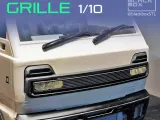 WPL D12 1-10TH NEW GRILLE WITH HEADLIGHT LENS-1
