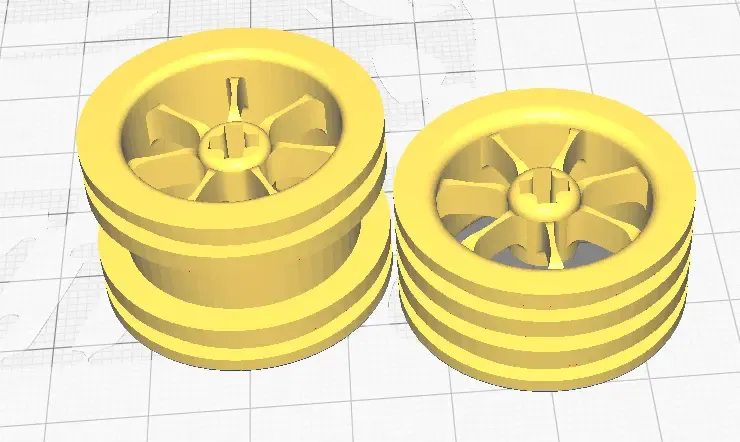 Lego 30.5mm wheels Senna