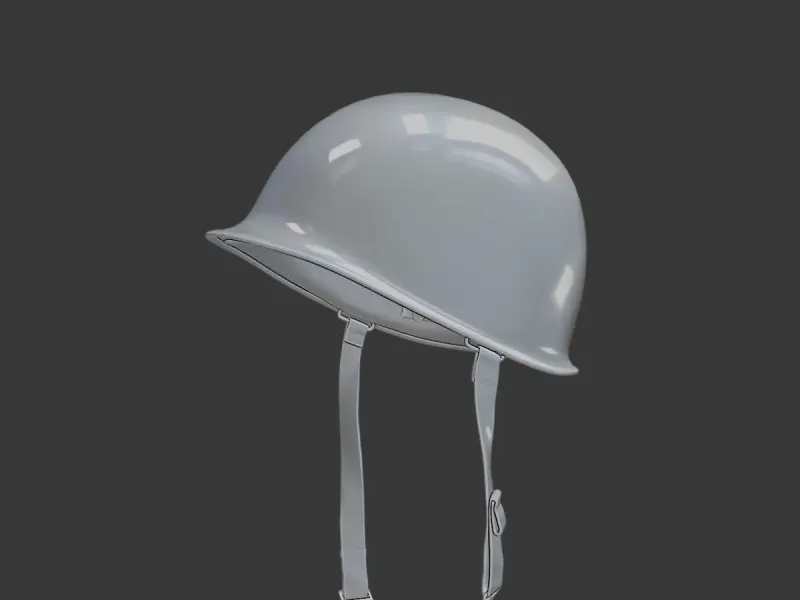 Military Combat Helmet – Modern Tactical 3D Printable