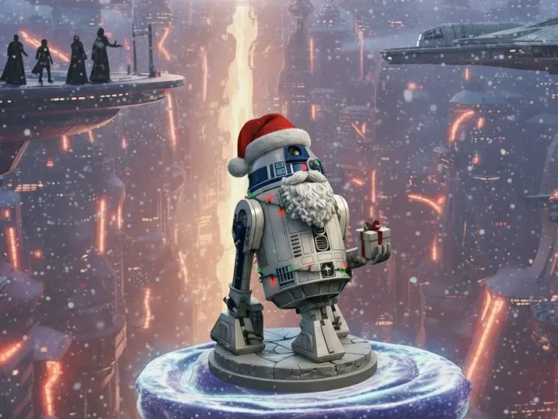 Arturito, Star Wars, R2 D2, navidad