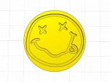 Nirvana Smiley Face Drinks Coaster-3