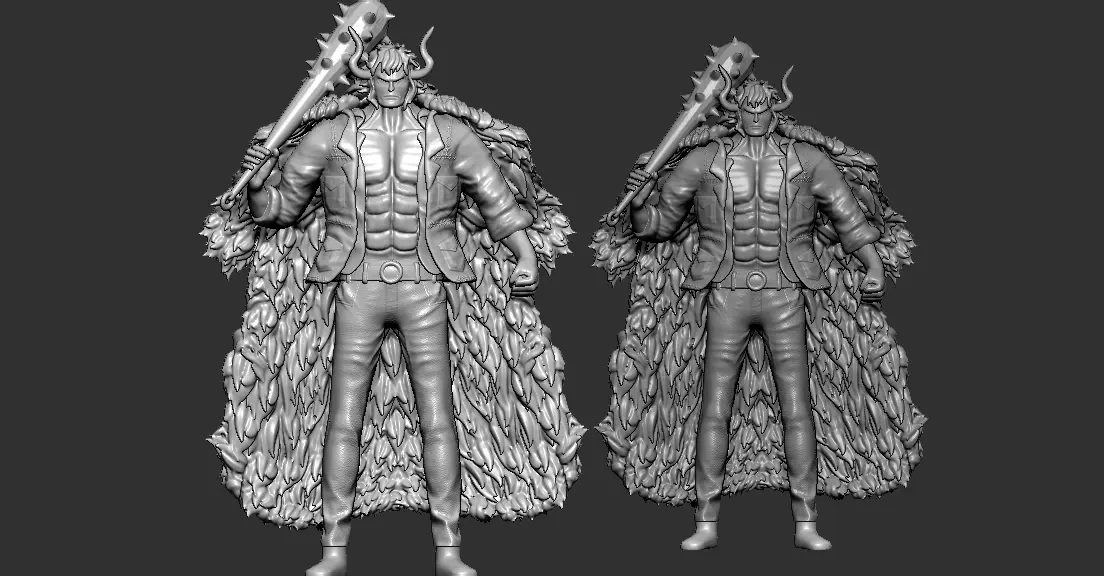 KAIDO YOUNG YONKO - ONE PIECE - 3D PRINT