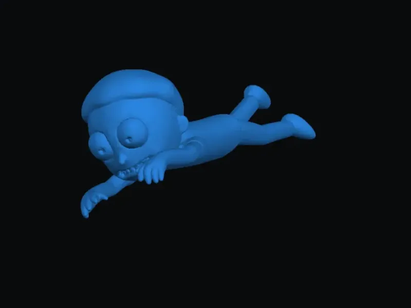 Morty _ For Hotwheels Diorama
