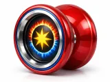 Futuristic Fire Core Yo-Yo – Metallic Red Energy Toy-0