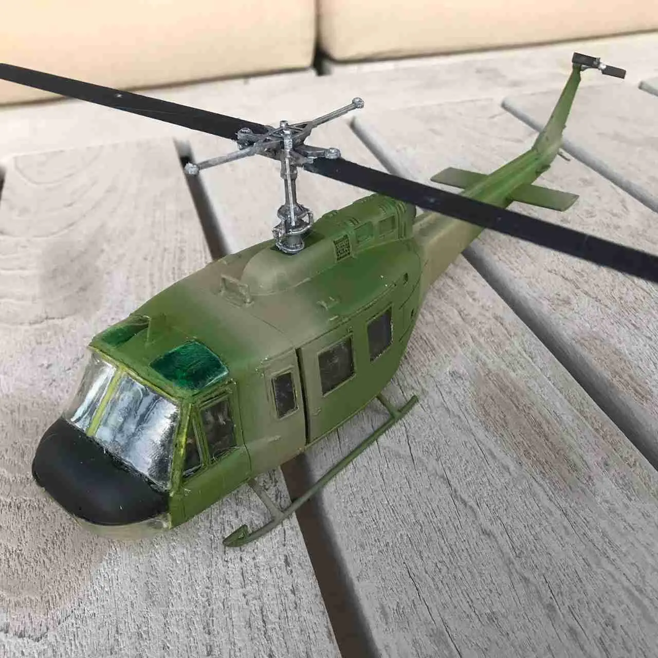 HUEY UH1H HELICOPTER PRINTABLE ASSEMBLY KIT SCALE 1 48