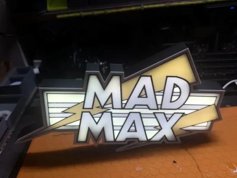 Mad Max Classic LED Lightbox