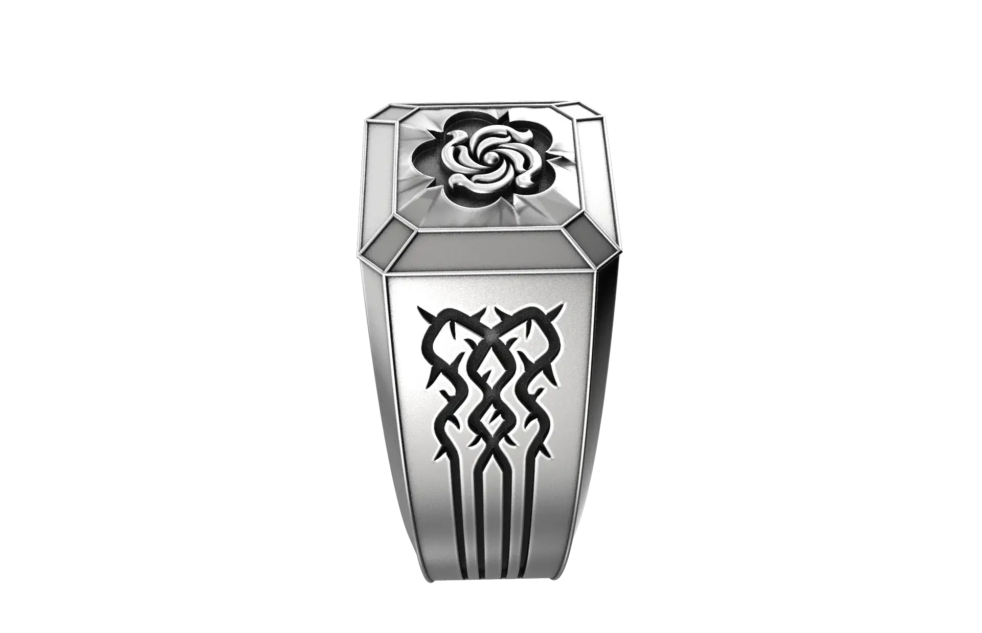 Devil May Cry Nero Rose ring 3D print model