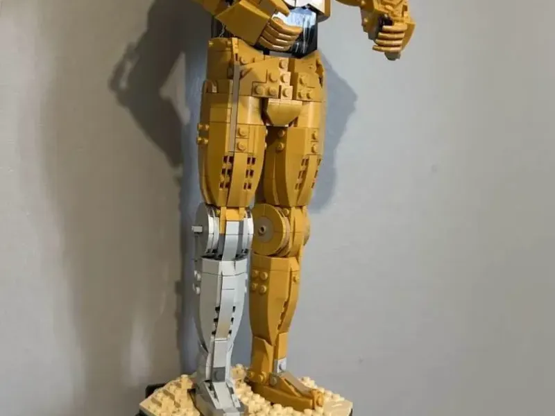 C-3po lego wall bracket