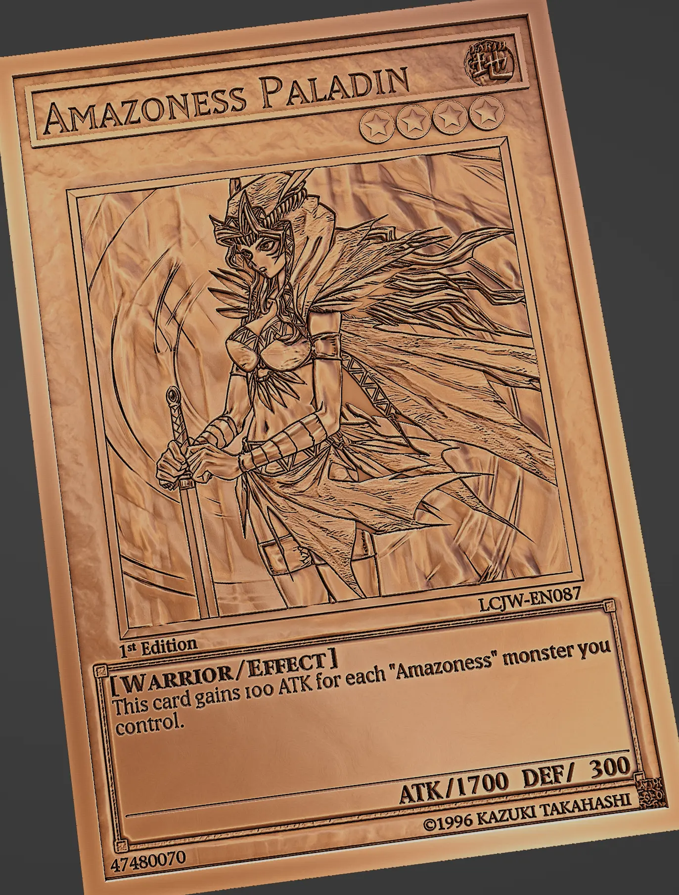 Paladino das Amazonas - yugioh