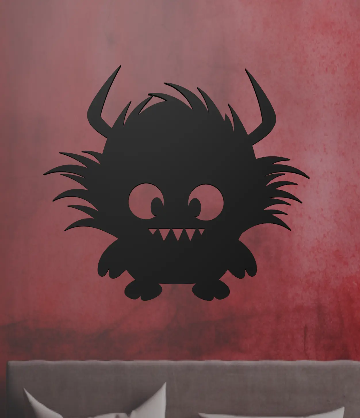 Cute Monster Wall Art