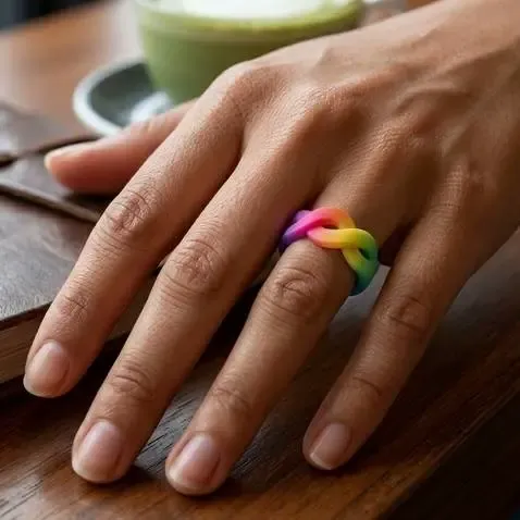 Anillo de Nudo Infinito Retorcido – Noah0x03