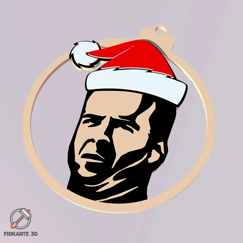 John McClane Christmas Tree Decoration