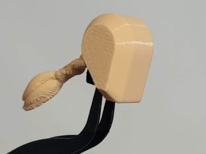 Cabeça Boneco Dummy com Trança