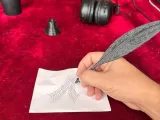 Royal Scribe Quill - Medieval Style-5