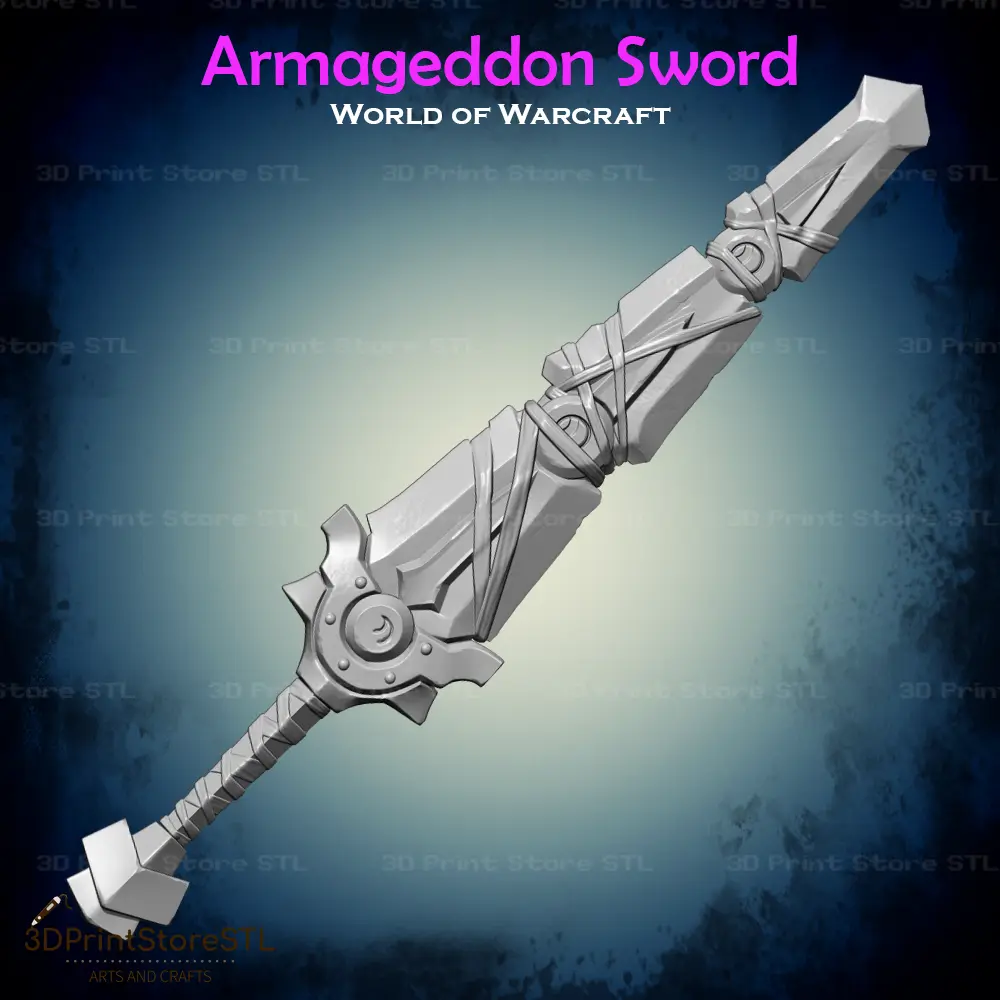 Armageddon Sword Cosplay World Of Warcraft - STL File