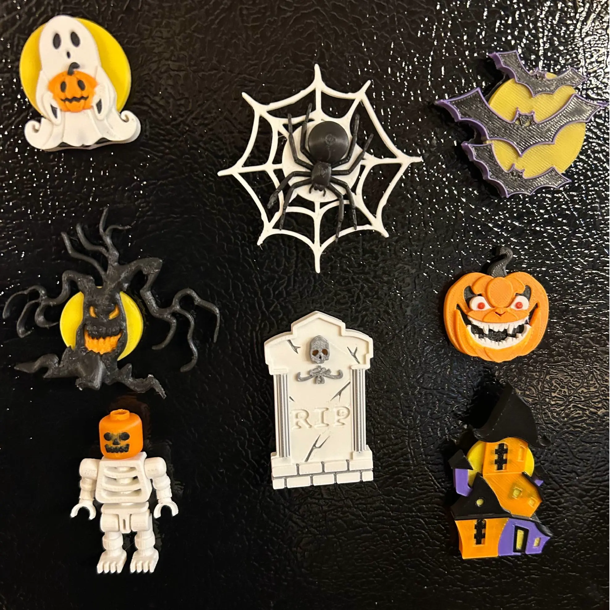 3D Printer Files | 3MF File | Halloween fridge magnets | Creality Cloud