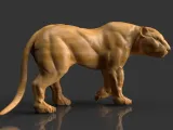 Puma statuette-0
