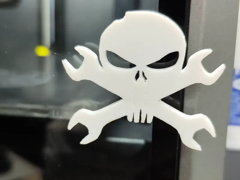 Дверная ручка Créality K1 Skull punisher