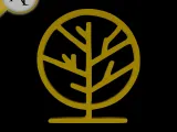 Simple Tree Symbol - 2D Art-0