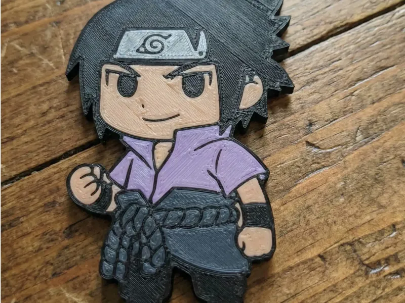 LLAVERO SASUKE UCHIHA - 3DLABMEX