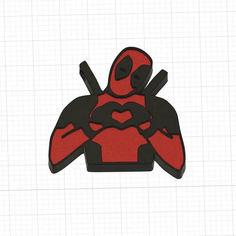 DeadPool keychain