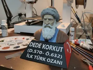 Dede Korkut Büstü