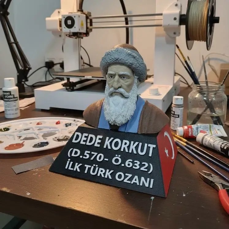 Dede Korkut Büstü
