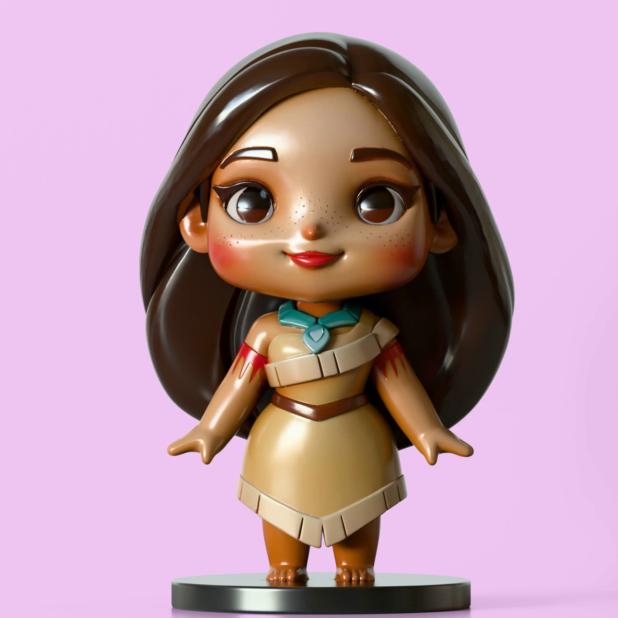 Pocahontas Chibi Fan Art