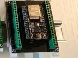 Support rail DIN ESP32-0