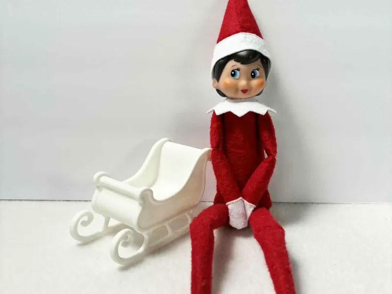 Sleigh for Elf on a shelf
