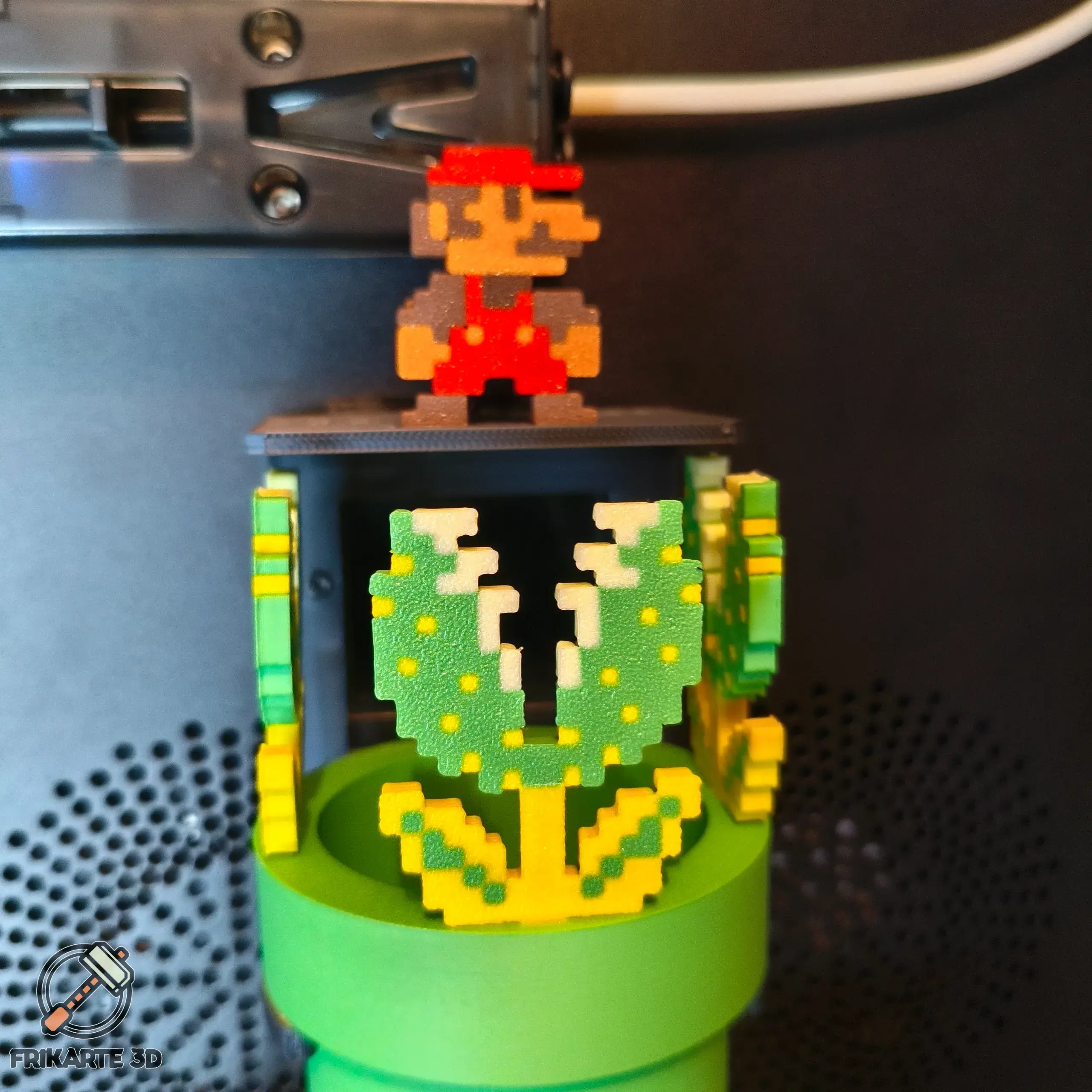 Creality K2 Plus “Pipe‑Line Poop Chute” Super Mario Edition