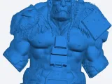 Orc Warrior Bust-0