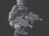 Beta Fighter (32mm scale, scaleable)-4