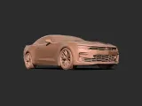 Chevrolet Camaro RS 2019 3D print model-6