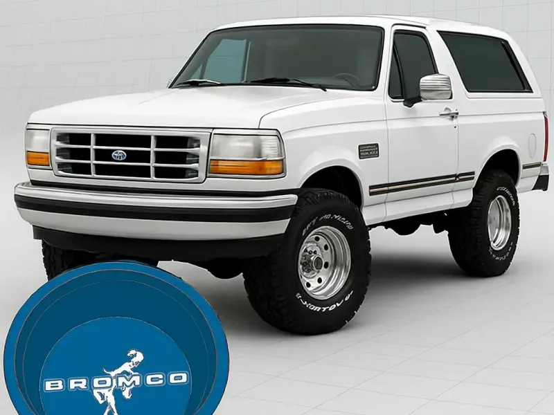 Porta Vaso para Ford Bronco Año 1993 personalizado