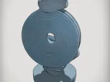 Decoration Sound Sculpture Model Abstract Wave-5