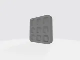 set box with compartments, thk 3mm, in size 10x10mm-2