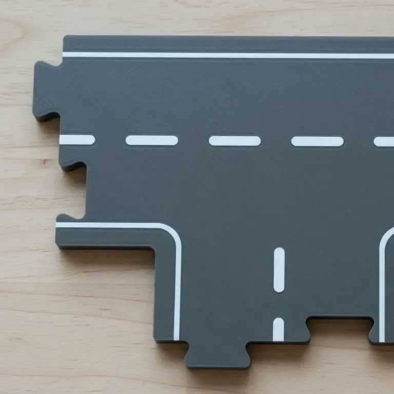T-Kreuzung für das Lidl Playtive Holzstraßen-Set
