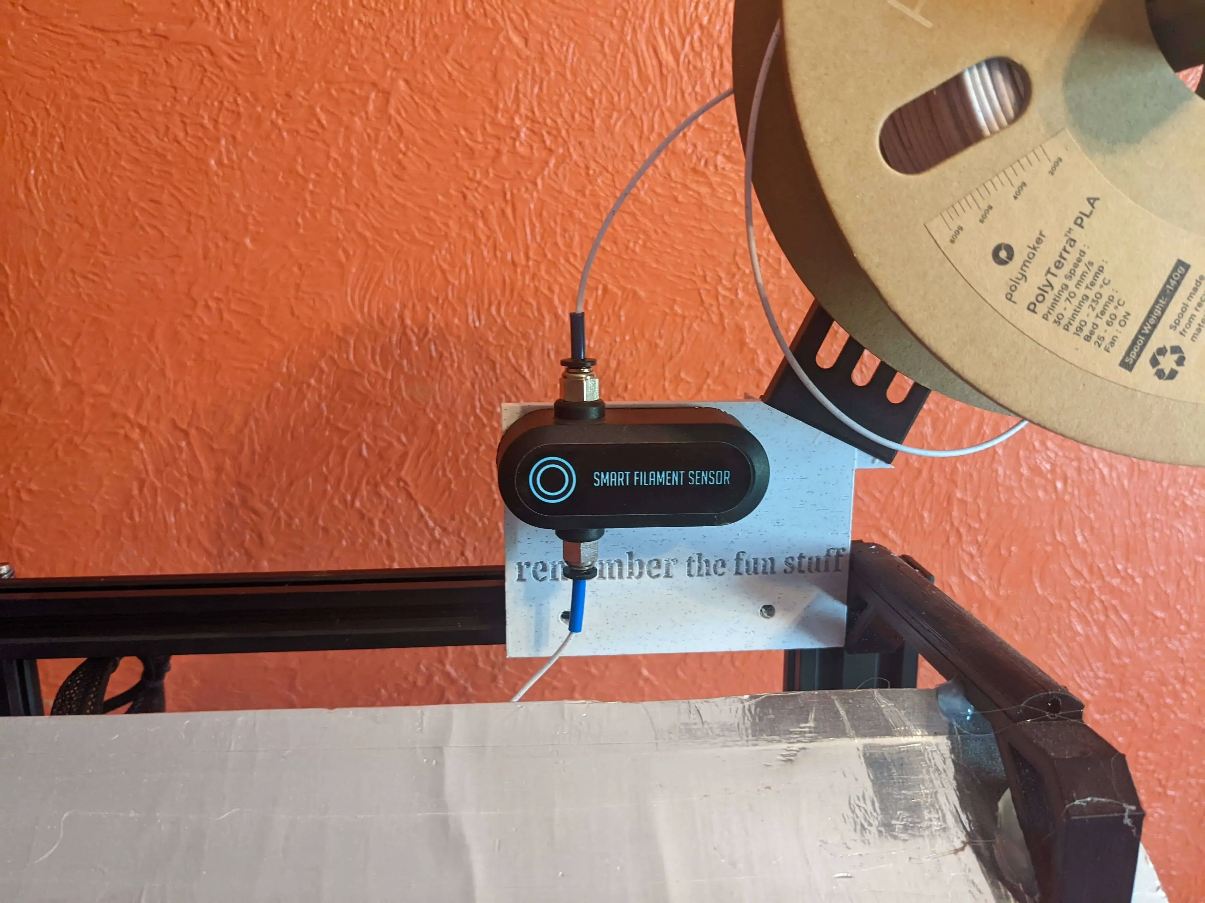smart filament sensor and stand