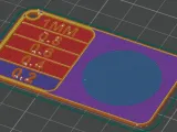 Simple Filament Swatch with cavity for NFC PVC Coin.-3